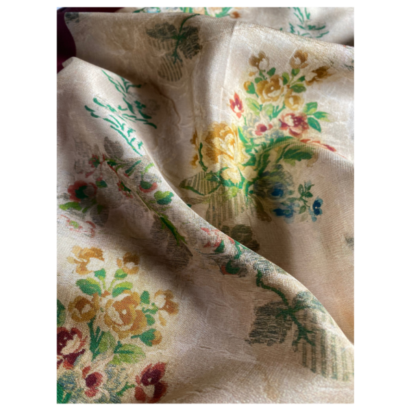 Pañuelo seda BEATRIZ 65x65 cm - Imagen 3