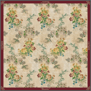 Pañuelo seda BEATRIZ 65x65 cm