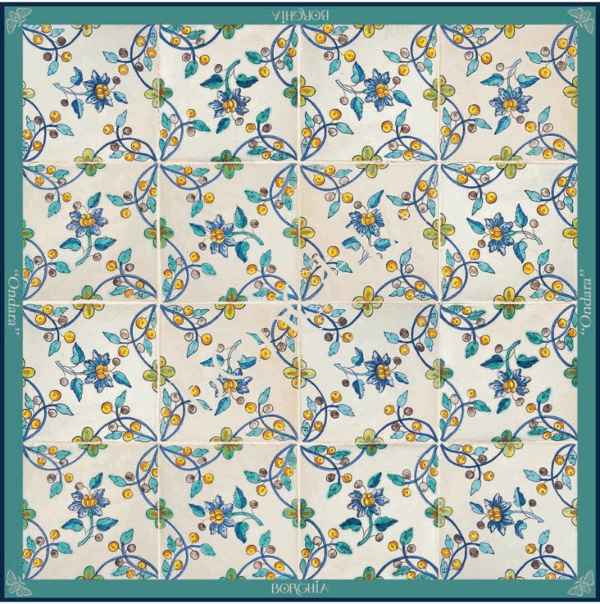 Pañuelo seda ONDARA 65x65m