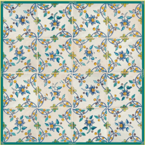 Pañuelo seda ONDARA 90x90 cm