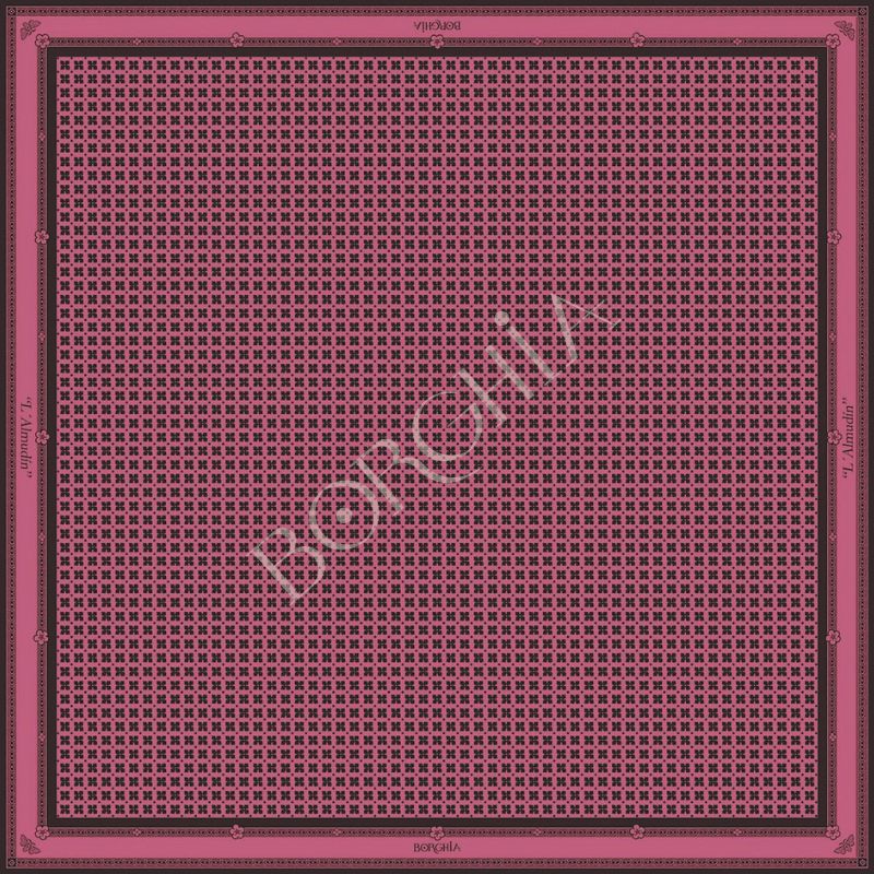 pañuelo-seda-algodon-borghia-valencia-90x90cm-reproduccion-vintage-sxix-indumentaria-tradicional-valenciana-artesania-mediterranea-fresa-chocolate-almudin-frambuesa