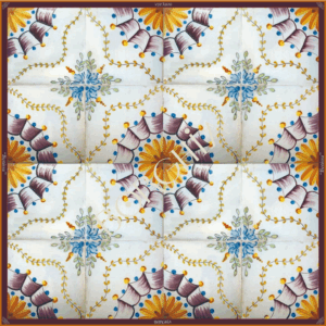 Pañuelo seda BENISSA 90x90 cm