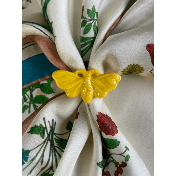 Anillo pañuelo en porcelana BOMBIX - Imagen 3