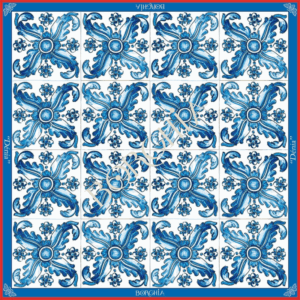 Pañuelo seda DENIA 90x90 cm