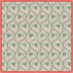 Pañuelo seda PAOLA 90x90 cm