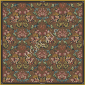 Pañuelo seda ARANZAZU 90x90 cm