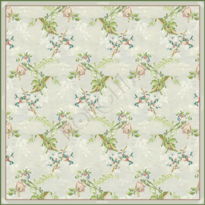 Pañuelo seda MACARENA 90x90 cm