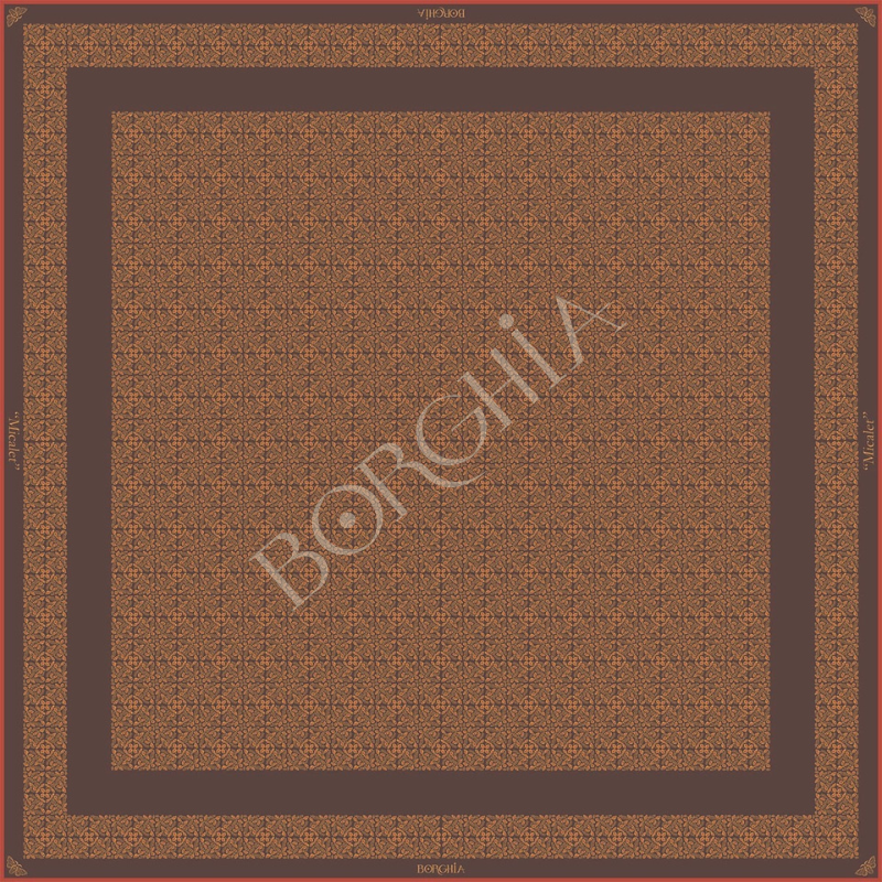 Pañuelo seda-algodón MICALET 90x90 cm - Imagen 2