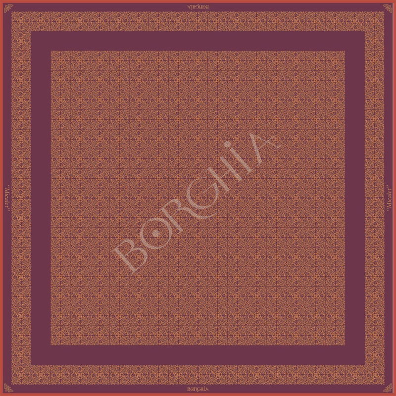 Pañuelo seda-algodón MICALET 90x90 cm - Imagen 3